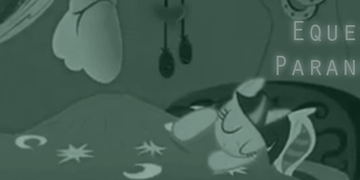 bed blue_eyes camera_view duo eyes_closed female feral fur furniture hair horn lying open_mouth pillow recording shadow sleeping smile text window penstrokepony friendship_is_magic hasbro my_little_pony mythology nightmare_moon_(mlp) twilight_sparkle_(mlp) equid equine mammal mythological_creature mythological_equine unicorn animated