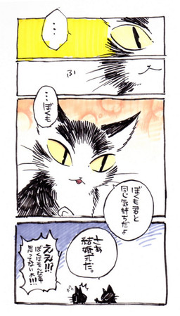 ellipsis exclamation_point japanese open_mouth question_mark text ichthy0stega domestic_cat felid feline felis mammal 2015 japanese_text translated
