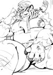 anthro balls belly blush clothing genitals humanoid_hands kemono male moobs nipples overweight overweight_anthro overweight_male simple_background solo underwear white_background jmeo1230 lifewonders tokyo_afterschool_summoners hombre_tigre_(tas) felid mammal pantherine tiger 2020 hi_res monochrome