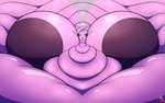 anthro big_cheeks black_nose black_sclera buckteeth chubby_cheeks female grey_ears hair huge_cheeks hyper_cheeks looking_at_viewer morbidly_obese morbidly_obese_anthro morbidly_obese_female obese obese_anthro obese_female overweight overweight_anthro overweight_female pink_body pink_hair purple_cheeks smile smiling_at_viewer smug solo teeth white_eyes tynami nintendo pokemon susie_(reathe) generation_4_pokemon mammal pachirisu pokemon_(species) rodent sciurid tree_squirrel 16:10 2025 absurd_res colored digital_media_(artwork) headshot_portrait hi_res portrait shaded signature widescreen
