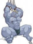 2014 5_toes abs anthro bdsm biceps big_muscles bondage bound cum gay machoke maldu male messy muscles nintendo nipples plain_background pokémon rope solo speedo swimsuit toes tongue tongue_out underwear video_games
Rating: Explicit
Score: 14
User: chdgs
Date: April 02, 2014