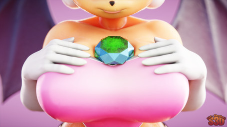 anthro big_breasts breast_focus breasts chaos_emerald female gem hand_on_breast huge_breasts smile smirk solo teasing teasing_viewer wings shachath3d sega sonic_the_hedgehog_(series) rouge_the_bat bat mammal 16:9 3d_(artwork) absurd_res digital_media_(artwork) hi_res widescreen