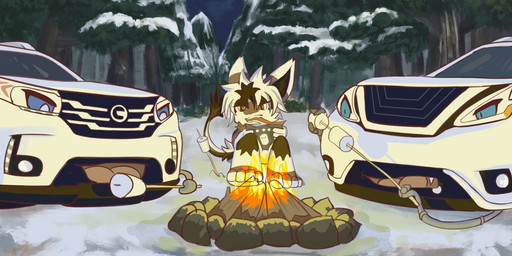 ambiguous_feral ambiguous_gender anthro car detailed_background feral fur group holding_object holding_stick kemono machine male male_anthro plant snow stick tree trio vehicle white_body white_fur winter eibvdy mythology dire_car dire_machine dire_vehicle dragon furred_dragon furred_scalie living_car living_machine living_vehicle mythological_creature mythological_scalie scalie hi_res