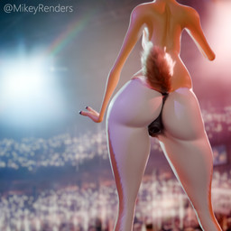 anthro anus big_anus big_butt butt butt_focus cloven_hooves concert dark_anus dark_vulva female fluffy fluffy_tail genitals hoof_hands hooves huge_anus jam_out_with_your_clam_out nude performance public public_nudity puffy_anus raised_tail short_tail solo stadium stadium_lighting standing tail thick_thighs vulva wide_hipped_female wide_hips mikeyrenders twilightv0ids_(modeler) disney zootopia gazelle_(zootopia) antelope bovid gazelle mammal 1:1 3d_(artwork) blender_(artwork) blender_cycles_(artwork) digital_media_(artwork)