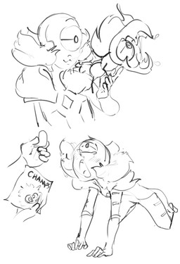 1_eye all_fours armwear begging blush bodily_fluids chips_(food) clothed clothing disembodied_hand elbow_gloves female feral food gloves group handwear holding_character homeworld_gem_uniform not_furry_focus open_mouth simple_background tears text white_background dotkwa cartoon_network steven_universe centipeetle nephrite_(steven_universe) alien alien_humanoid arthropod corrupted_gem gem_(species) humanoid insect nephrite_(gem_species) 2018 black_and_white english_text monochrome multiple_scenes