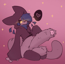 aged_up anthro balls big_penis brown_body brown_fur butt clothed clothing erection femboy fluffy_foreskin foreskin fur furry_penis genitals hair half_naked heart_symbol huge_penis humanoid_genitalia humanoid_penis hyper hyper_genitalia hyper_penis legwear male penis pink_background purple_hair simple_background smile solo star stockings tail thick_thighs yellow_eyes caeleste oneshot niko_(oneshot) domestic_cat felid feline felis mammal digital_drawing_(artwork) digital_media_(artwork) hi_res