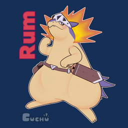 3_fingers 3_toes anthro belt biped black_eyes blue_body blue_fur blush cute_fangs fangs featureless_crotch feet fingers fire front_view fur holding_melee_weapon holding_object holding_sword holding_weapon male melee_weapon mostly_nude scabbard simple_background solo standing sword tan_body tan_fur teeth text toes transparent_background weapon cuchu nintendo pokemon rum_(cuchu) generation_2_pokemon pokemon_(species) typhlosion 1:1 2026 alpha_channel digital_drawing_(artwork) digital_media_(artwork) hi_res signature
