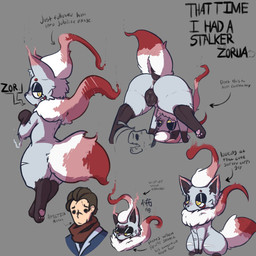4_eyes animal_genitalia animal_vulva anus bestiality bodily_fluids brown_hair butt canine_genitalia canine_vulva cjk_character clothed clothing dock_(anatomy) duo female female_on_human feral flexible fur genital_fluids genitals grey_background grey_body grey_fur hair human_on_feral imminent_facesitting interspecies male male/female male_on_feral multi_eye pokemon_speak presenting presenting_vulva scar simple_background tail text tuft vulva white_body white_fur botanics nintendo pokemon pokemon_legends_arceus canid generation_8_pokemon hisuian_form hisuian_zorua human mammal pokemon_(species) regional_form_(pokemon) 1:1 alternate_version_at_source digital_drawing_(artwork) digital_media_(artwork) english_text handwritten_text hi_res translation_request