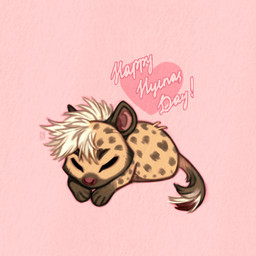 ambiguous_feral ambiguous_gender brown_spots eyes_closed facial_spots feral fur leg_markings lying markings on_front red_nose simple_background socks_(marking) solo spots spotted_back spotted_face tan_body tan_fur riorix hyena mammal 1:1 hi_res