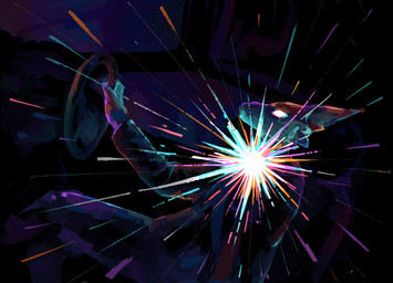 abstract_background anthro car clothed clothing glowing inside_car inside_vehicle male sitting sky solo star vehicle hilyasp leaftail_(hilyasp) kobold scalie digital_media_(artwork) digital_painting_(artwork) hi_res painting_(artwork)
