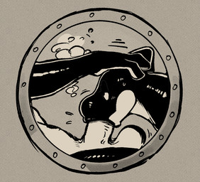 anthro balls duo fellatio genitals male male/male oral penile penis sex side_view underwater water daftpatriot aquatic cetacean dolphin mammal oceanic_dolphin orca toothed_whale