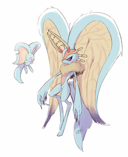 ambiguous_gender annoyed anthro antlers big_ears biped bipedal_feral black_sclera blush blush_stickers chest_tuft colored_nails countershading digitigrade duo eyes_closed feral fingernails fluffy fluffy_tail fur head_wings horn huge_wings looking_at_another mouthless multicolored_body multicolored_eyes multicolored_fur nails narrowed_eyes neck_tuft notched_ear open_mouth open_smile orange_body orange_fur pink_eyes pupils purple_eyes purple_fingernails purple_nails semi-anthro side_view simple_background size_difference smile tail tan_body tan_fur teal_body teal_eyes teal_fur three-quarter_view tuft unusual_wing_placement white_background wings kusamochi kirby_(series) kirby_and_the_forgotten_land nintendo elfilin fecto_elfilis alien chinchilla chinchillid mammal rodent starling_(kirby) digital_drawing_(artwork) digital_media_(artwork) signature male_(lore)