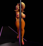 anthro big_breasts body_size_growth breasts clothing dancing exposed_breasts female footwear growth high_heels nude pole pole_dancing shoes size_transformation solo transformation telehypnotic activision crash_bandicoot_(series) tawna_bandicoot bandicoot mammal marsupial 3d_(artwork) animated digital_media_(artwork) no_sound short_playtime webm