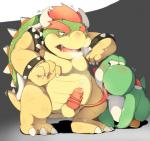 2014 4_fingers ambiguous_gender balls barefoot big_nose blush bowser breath chubby claws cum cum_on_penis dragon erection fellatio footwear hair half-closed_eyes horn hybrid interspecies koopa looking_down male mario_bros nintendo no_nipples open_mouth oral oral_sex orgasm pecs penis raised_arm reptile scalie sex sharp_claws sharp_teeth shell shoes short_hair sitting spikes standing teeth toe_claws tongue tongue_out turtle unknown_artist video_games yoshi
Rating: Explicit
Score: 3
User: toh
Date: March 02, 2014