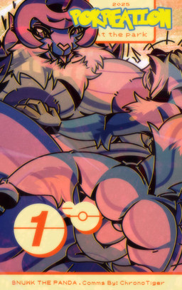 anthro anthro_on_anthro anthro_penetrated anthro_penetrating anthro_penetrating_anthro anus balls big_butt blue_body blue_fur bodily_fluids breast_play breast_suck breasts butt comic_panel duo duo_focus female female_anthro female_penetrated fur genitals graphic_design group male male/female male_anthro male_penetrating nipple_fetish nipple_play nipple_suck nipples nude nude_anthro orgasm orgasm_face penetration penis puffy_anus sex size_difference small_dom_big_sub sucking thick_thighs tongue tongue_out vaginal vaginal_penetration vulva wide_hips snuwkthelewd nintendo pokemon mikey_(chrono_tiger) sami_(chrono_tiger) ailurid generation_8_pokemon hisuian_form hisuian_samurott mammal pokemon_(species) red_panda regional_form_(pokemon) 2025 comic cover cover_art cover_page hi_res