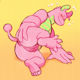4_toes 5_fingers andromorph andromorph_anthro antennae_(anatomy) anthro anus bedroom_eyes bent_legs big_clitoris big_hands bodily_fluids butt claws clitoral_hood clitoris countershade_neck countershade_torso countershading curling_toes dripping eyebrows feet finger_claws fingers flat_chested foot_focus genital_fluids genitals glistening glistening_body green_inner_ear hairless hand_on_butt hand_on_ground heart_symbol intersex intersex_anthro low-angle_view lying muscular muscular_andromorph muscular_anthro muscular_intersex narrowed_eyes noseless nude nude_andromorph on_side perineum pink_antennae pink_anus pink_body pink_clitoris pink_skin pink_soles pink_vulva presenting presenting_vulva puffy_anus raised_eyebrow rounded_snout seductive simple_background smile smiling_at_viewer smirk smirking_at_viewer smug soles solo spread_toes striped_body striped_inner_ear striped_skin stripes t_dick tail thick_thighs toe_claws toes toony unusual_anatomy unusual_tail vaginal_fluid_drip vaginal_fluids vulva yellow_background darkchibishadow gummyandthedoctor mythology gummy_(gummyandthedoctor) alien dragon goo_creature mythological_creature mythological_scalie scalie colored_sketch shaded sketch genderfluid_(lore) nonbinary_(lore)