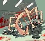 6_arms anal anal_penetration bodily_fluids body_horror cum cum_while_penetrated forced genital_fluids gore group insect_wings male male/male male_penetrated male_penetrating male_penetrating_male mostly_clothed multi_arm multi_limb penetration penile penile_penetration penis_in_ass rape sex teratophilia trio what_has_science_done wings sinnykitt animal_humanoid arthropod arthropod_humanoid humanoid insect insect_humanoid hi_res