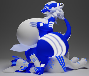 anal anal_penetration anthro balls belly belly_expansion big_balls big_belly big_butt big_penis blue_body blue_eyes bodily_fluids butt cum cum_inflation cum_inside duo expansion eyes_closed fur genital_fluids genitals hand_on_belly huge_balls huge_belly huge_butt huge_penis huge_thighs inflation lying male male/male on_back pear-shaped_figure penetration penile penile_penetration penis simple_background sitting_on_penis thick_thighs white_balls white_body white_penis wide_hips blueberrybesuru mythology blueberry_(blueberrybesuru) mulberry_(blueberrybesuru) besuru dragon furred_dragon furred_scalie kobold mythological_creature mythological_scalie scalie wickerbeast 3d_(artwork) blender_(artwork) blender_cycles_(artwork) digital_media_(artwork) hi_res