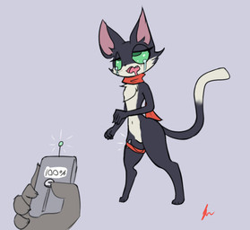 ahegao anthro big_eyes bodily_fluids chest_tuft controller countershading duo eyes_rolled_up fangs female legband looking_pleasured offscreen_character open_mouth remote_control scarf sex_toy simple_background solo_focus standing tears tears_of_pleasure teeth tuft vibrator wavy_mouth fluorite final_fantasy final_fantasy_xiv final_fantasy_xiv:_heavensward square_enix cait_sith_(ff11) cait_sith_(ffxiv) felid feline mammal flat_colors hi_res