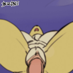 anthro big_breasts breasts clitoris duo erection female female_penetrated fur genitals hair male male/female male_penetrating male_penetrating_female nipples nude open_mouth penetration penile penile_penetration penis penis_in_vagina sex simple_background spread_legs spreading thick_thighs vaginal vaginal_penetration vulva white_body white_fur yellow_body yellow_fur ppmp bandai_namco digimon canid canine digimon_(species) human mammal renamon 1:1 animated digital_media_(artwork)