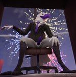 anthro beak cigar clothing erection feathers fireworks genitals holidays looking_at_viewer low-angle_view male necktie night penis presenting purple_beak purple_penis smile smoke solo suit tapering_penis topwear under_table white_body white_feathers haazbrinken 4th_of_july haazbrinken_(character) accipitrid accipitriform avian bald_eagle bird eagle sea_eagle 3d_(artwork) digital_media_(artwork) hi_res