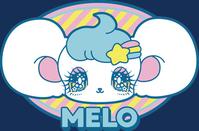accessory alternative_fashion ambiguous_gender bangs blue_hair eyelashes fairy_kei fur glistening glistening_eyes hair hair_accessory hairclip j-fashion kemono looking_at_viewer on_model solo white_body white_fur yurie_sekiya peropero_sparkles melo_(peropero_sparkles) mammal mouse murid murine rodent alpha_channel hi_res official_art pastel_theme