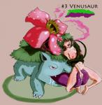 2013 ambiguous_gender bestiality blush breasts cunnilingus duo english_text female feral flower grass green_body green_hair hair human interspecies licking mammal mithrie nintendo nipples nude open_mouth oral oral_sex pink_background plain_background pokémon poképhilia purple_tongue red_eyes saliva sex size_difference tentacles text tongue vaginal venusaur video_games
Rating: Explicit
Score: 5
User: Gilda_The_Gryphon
Date: December 27, 2013