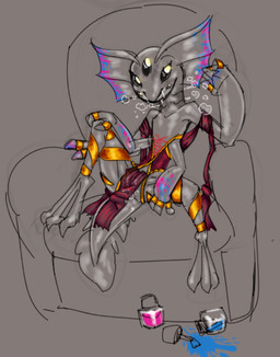 4_arms 5_eyes anthro bodily_fluids bottomwear camel_toe chair clothed clothed_anthro clothed_female clothing corset featureless_chest feet female female_anthro fin furniture genital_fluids genitals gills glowing glowing_eyes head_fin jewelry lingerie loincloth loli membrane_(anatomy) multi_arm multi_eye multi_limb nail_polish_(object) neck_gills presenting presenting_vulva pupils sitting skimpy solo tail toes topless topless_anthro topless_female topwear vaginal_fluids vulva webbed_feet white_pupils young young_anthro young_female soulcentinel stargate junior_(stargate) alien aquatic goa'uld 2025 detailed digital_drawing_(artwork) digital_media_(artwork) sketch