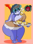 anthro between_breasts big_breasts big_butt blue_body blue_fur breasts butt cleavage clothed clothing corn curvy_figure female fingers food food_between_breasts fur hair hourglass_figure huge_breasts huge_butt jewelry looking_at_viewer multicolored_body multicolored_fur native_american necklace object_between_breasts plant simple_background solo teal_eyes teal_hair thick_thighs tube_dress voluptuous wide_hips inkit89 lagomorph leporid mammal rabbit 2019 3:4 absurd_res digital_media_(artwork) hi_res