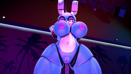 anthro big_breasts blue_eyes breasts butt crossgender dancing female genitals machine mtf_crossgender neon nipples nude pole pole_dancing solo vulva pervertguy341 akkoarcade_(modeler) five_nights_at_freddy's five_nights_at_freddy's_2 scottgames toy_bonnie_(fnaf) animatronic lagomorph leporid mammal rabbit robot 16:9 3d_(artwork) 3d_animation animated digital_media_(artwork) hi_res high_framerate no_sound short_playtime source_filmmaker_(artwork) video widescreen