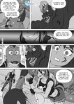 anthro anthrofied bodily_fluids breasts clothed clothing comic dialogue dragon english_text equid equine female friendship_is_magic group hasbro hi_res horn male mammal my_little_pony mythological_creature mythological_equine mythological_scalie mythology octavia_(mlp) pegasus pia-sama rainbow_dash_(mlp) scalie spike_(mlp) sweat tail text unicorn wings