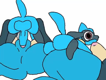 anthro anthro_on_anthro balls big_balls big_breasts big_butt breast_play breast_suck breasts butt female female_penetrated from_front_position genitals huge_balls huge_butt larger_female level_difference male male/female male_penetrating male_penetrating_female mating_press nipple_fetish nipple_play nipple_suck penetration penile penile_penetration penis penis_in_vagina plump_labia sex size_difference small_but_hung smaller_male sucking vaginal vaginal_penetration vulva young tanbagel nintendo pokemon generation_4_pokemon lucario pokemon_(species) riolu 2025 2d_animation animated frame_by_frame loop low_res