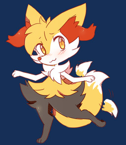 3_fingers 3_toes :3 ambiguous_gender anthro arm_tuft ben_day_dots biped black_body black_fur blush blush_lines cheek_tuft chest_tuft cute_fangs digitigrade dipstick_tail eyebrows facial_tuft fangs feet fingers fluffy fluffy_chest fluffy_tail fur head_tuft inner_ear_fluff looking_at_viewer markings motion_lines multicolored_body multicolored_fur nude orange_body orange_eyes orange_fur orange_nose prancing raised_leg shoulder_tuft simple_background solo standing tail tail_markings tail_motion tailwag teeth toes transparent_background tuft white_body white_fur white_sclera yellow_body yellow_fur fiddleafox nintendo pokemon eli_(fiddleafox) braixen generation_6_pokemon pokemon_(species) 2017 alpha_channel digital_drawing_(artwork) digital_media_(artwork) male_(lore)