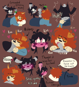 anthro bodily_fluids duo erection fellatio female flustered genital_fluids genitals kiss_on_penis kissing male male/female oral penile penis precum sex sleep_molestation sleep_sex sleeping sleepwalking son_penetrating_mother surprise_sex text river-zombie kelly_(river-zombie) riku_(river-zombie) canid canine lagomorph leporid mammal rabbit english_text hi_res accidental_incest_(lore) incest_(lore) mother_(lore) mother_and_child_(lore) mother_and_son_(lore) parent_(lore) parent_and_child_(lore) parent_and_son_(lore) son_(lore)