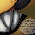 1:1 2021 absurd_res ambiguous_gender comic english_text generation_4_pokemon hi_res kuroodod luxray male nintendo pokemon pokemon_(species) signature teeth text