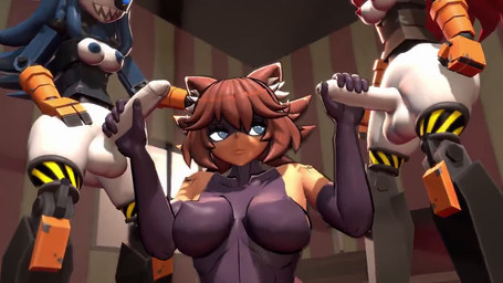 all_fours ambiguous_penetration areola armwear balls bare_shoulders bed bedroom_sex big_breasts big_butt black_armwear black_clothing black_elbow_gloves black_footwear black_gloves black_handwear black_high_heels black_legwear black_leotard black_thigh_highs blowjob_face blue_areola blue_eyes blue_hair blue_nipples blurred_background bottomless bottomless_gynomorph bottomless_humanoid bottomless_intersex bouncing_balls bouncing_breasts bouncing_butt breast_size_difference breasts brown_hair butt butt_from_the_front clothed clothing double_handjob elbow_gloves erection exposed_breasts face_fucking fellatio female female_penetrated footwear foreskin from_behind_position furniture genitals glans gloves grin group group_sex gynomorph gynomorph/female gynomorph_penetrating gynomorph_penetrating_female hair hair_size_difference hand_on_another's_head hand_on_head hand_on_hip hand_on_penis handjob handwear high_heels humanoid_on_humanoid humanoid_penetrated humanoid_penetrating humanoid_penetrating_humanoid inner_ear_fluff inside intersex intersex/female intersex_penetrating intersex_penetrating_female irrumatio kneeling legwear leotard long_hair looking_at_another looking_at_genitalia looking_at_partner looking_at_penis machine naughty_face nipple_outline nipples open_mouth open_smile oral penetration penile penis penis_in_mouth pillow red_areola red_hair red_nipples sex sex_on_bed sharp_teeth shoes short_hair smile spiky_hair spitroast teeth thick_thighs thigh_highs threesome trio tuft white_balls white_body white_glans white_penis wide_hips yellow_clothing yellow_eyes yellow_gloves yellow_handwear silentsins zinnia_(modeler) team_fortress_2 valve jane_(silentmanjoe) mimi_sentry sentry_gun_(team_fortress_2) animal_humanoid humanoid mammal mammal_humanoid procyonid procyonid_humanoid raccoon_humanoid robot robot_humanoid 16:9 3d_(artwork) 3d_animation animated digital_media_(artwork) high_framerate huge_filesize long_playtime no_sound source_filmmaker_(artwork) video widescreen