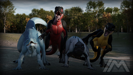 anthro blue_eyes feral grey_eyes group male open_mouth outside red_eyes selfie thatman_23 jinnoaka_(modeler) club_28_(thatman_23) diamond_jack_(thatman_23) inkheart_(thatman_23) spade_(thatman_23) interceptor 16:9 3d_(artwork) digital_media_(artwork) hi_res widescreen