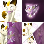 1:1 2010 3_toes black_border blush bodily_fluids border bulge digital_media_(artwork) duo eating eyeofcalamity eyes_closed fan_character fangs feet felid female feral fur generation_1_pokemon grey_eyes heart_symbol hi_res internal mammal meawth meowth nintendo one_eye_closed open_mouth orange_eyes pawpads paws pokemon pokemon_(species) rattata red_eyes rodent saliva sharp_teeth snackers swallowing tail teeth throat toes tongue tongue_out vore whiskers