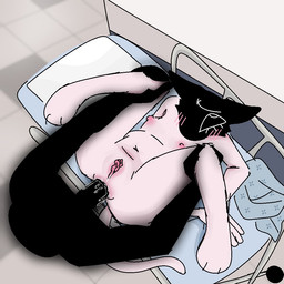 anal anal_penetration duo female forced hospital kittypede male male/female penetration rape sex demon domestic_cat felid feline felis ghost humanoid mammal spirit 1:1