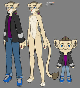 ambiguous_gender chibi clothed clothing exposure_variation fur hair male nude solo arashidrgn arashi_(arashidrgn) arashidrgn_(arashidrgn) felid lion mammal pantherine absurd_res digital_media_(artwork) full-length_portrait hi_res model_sheet portrait