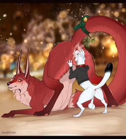 animal_genitalia animal_vulva anthro anthro_on_feral anus ass_up balls bestiality blush butt butt_sniffing canine_genitalia canine_vulva claws clothed clothed_feral clothed_male clothing countershade_torso countershading duo extremely_saggy_balls feet female feral fur genitals hair interspecies male male/female nose_to_anus rear_view saggy_balls size_difference smaller_male smile sniffing standing tail teeth toes tongue vulva angellsview3 conditional_dnp angell_(angellsview3) stoaty canid canine canis domestic_dog fox mammal 2026 absurd_res digital_drawing_(artwork) digital_media_(artwork) hi_res huge_filesize