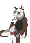 adolescent adult_on_young age_difference animal_genitalia animal_penis anthro anthro_on_anthro anthro_penetrated anthro_penetrating anthro_penetrating_anthro balls biceps big_balls blush bodily_fluids bottomless canine_genitalia canine_penis claws clitoris clothed clothing cum cum_from_pussy cum_in_pussy cum_inside cum_on_penis duo erection eyes_closed female female_penetrated flat_chested genital_fluids genitals knot knot_sitting larger_male loli looking_pleasured male male/female male_penetrating male_penetrating_female muscular muscular_male nipples older_male open_mouth orgasm orgasm_face penetration penile penile_penetration penis penis_in_pussy pussy raised_clothing raised_shirt raised_topwear sex shirt simple_background size_difference smaller_female smaller_penetrated smile tank_top toe_claws tongue tongue_out topwear vaginal vaginal_penetration white_background young young_anthro younger_female younger_penetrated beckerdobermans hayden_sakai rebecca_sakai akita akita_inu canid canine canis domestic_dog mammal spitz 2022 absurd_res hi_res monochrome daughter_(lore) father_(lore) father_and_child_(lore) father_and_daughter_(lore) incest_(lore) parent_(lore) parent_and_child_(lore) parent_and_daughter_(lore)