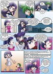 alternate_species clothed clothing comic dialogue dress english_text female friendship_is_magic hair hasbro hi_res human humanized love mammal mauroz multicolored_hair my_little_pony not_furry profanity purple_hair rarity_(mlp) spike_(mlp) text twilight_sparkle_(mlp) two_tone_hair