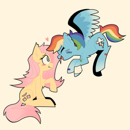 blue_body blue_eyes duo eyes_closed feathered_wings feathers female female/female feral hair multicolored_hair open_mouth pink_hair rainbow_hair simple_background wings wounded yellow_body charmallows friendship_is_magic hasbro my_little_pony mythology flutterbat_(mlp) fluttershy_(mlp) rainbow_dash_(mlp) equid equine horse mammal mythological_creature mythological_equine pegasus pony 1:1 hi_res