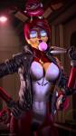 anthro baseball_bat bat_(object) breasts candy clothed clothing dessert eyewear female food gloves group gum hair handwear jewelry looking_at_viewer machine navel necklace sunglasses doctor_artemis five_nights_at_freddy's scottgames sega sonic_the_hedgehog_(series) ugandan_knuckles fan_character isabel_(doctorartemis) animatronic echidna lagomorph mammal monotreme robot 3d_(artwork) 9:16 digital_media_(artwork) hi_res meme source_filmmaker_(artwork)