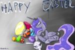 2014 angel_(mlp) blue_fur blue_hair cutie_mark easter_egg egg equine eyes_closed friendship_is_magic fur hair holiday horn horse lagomorph mammal my_little_pony nadvgia pony princess_luna_(mlp) rabbit winged_unicorn wings
Rating: Safe
Score: 5
User: EurynomeEclipseVII
Date: April 20, 2014