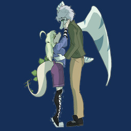 5_fingers ahoge anthro attempted_kiss big_tail blue_clothing blue_shirt blue_t-shirt blue_topwear boots bottomwear clothing duo eyes_closed female fingers footwear green_clothing green_eyes green_hair green_jacket green_topwear grey_body grey_hair grey_scales hair head_crest jacket khakis larger_male long_sleeves long_tail male male/female outside pale_body pale_scales puckered_lips purple_bottomwear purple_clothing purple_shorts scales shirt shoes short_hair short_tail shorts simple_background size_difference smaller_female smile sneakers snout spiked_tail spikes spikes_(anatomy) t-shirt tail topwear transparent_background twintails_(hairstyle) wings sahara_congo_bongo cavemanon_studios snoot_game cynthia_(snoot_game) green_(snoot_game) dinosaur ornithischian prehistoric_species pterosaur reptile scalie stegosaurian stegosaurus thyreophoran 1:1 2025 alpha_channel digital_drawing_(artwork) digital_media_(artwork) hi_res