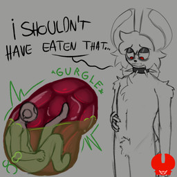 ambiguous_gender anthro dialogue digestion_implied duo forced intersex intersex/male male micro micro_abuse organs rumbling_stomach stomach struggling struggling_prey tears_of_pain text vore ratfucker616 john_(ratfucker616) human humanoid mammal murid murine rat rodent 1:1 english_text hi_res