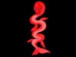 ambiguous_gender feral fin glistening glistening_body glistening_eyes red_body red_eyes serpentine simple_background solo tail tail_fin transparent_background yogurt200 heartlovepowertemple rabbitmaiden_softworks marine 4:3 alpha_channel official_art