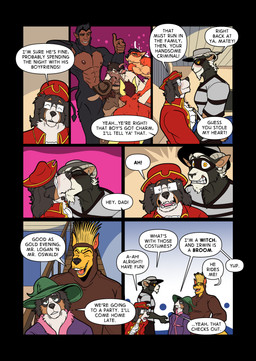 anal anal_penetration anthro bandit_mask blush breaking_the_fourth_wall clothing dialogue dialogue_box fellatio genitals gesture hand_gesture hat hat_only headgear headgear_only headwear headwear_only kissing looking_at_viewer male mostly_nude nipples oral penetration penile penis pirate_hat sex size_difference smile speech_bubble text thumbs_up witch_costume witch_hat thekinkybear eddy_hare gabe_goat jesse_bern_(thekbear) logan_bern_(thekbear) oliver_k._irwin_(thekbear) oswald_eastwood_(thekbear) raseme rauke zed_incubus_(thekbear) bernese_mountain_dog bovid canid canine canis caprine demon domestic_dog fox goat hare lagomorph leporid mammal molosser mountain_dog swiss_mountain_dog absurd_res comic english_text hi_res father_(lore) father_and_child_(lore) father_and_son_(lore) parent_(lore) parent_and_child_(lore) parent_and_son_(lore) sibling_(lore) son_(lore) twins_(lore)